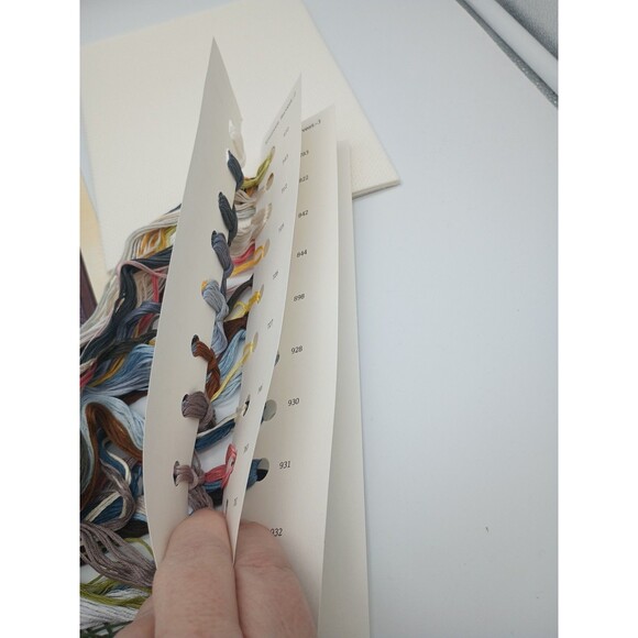 Afternoon Harvest Cross Stitch Kit Complete Cross My Heart Rebecca Trent Daises - Picture 5 of 6